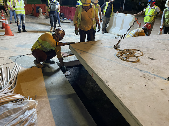 Thin & Modular Precast ECC Pavement Tampines
